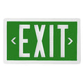 Green Face / White Frame